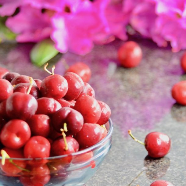 Country French Pork with Cherries The French Magnolia Cooks