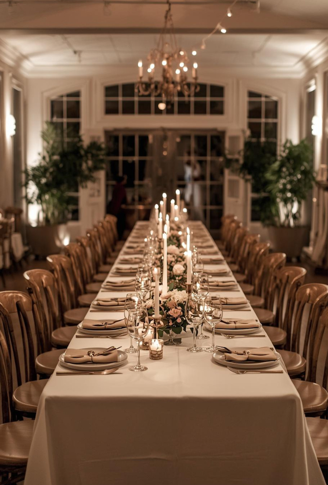French Magnolia Rehearsal Dinner