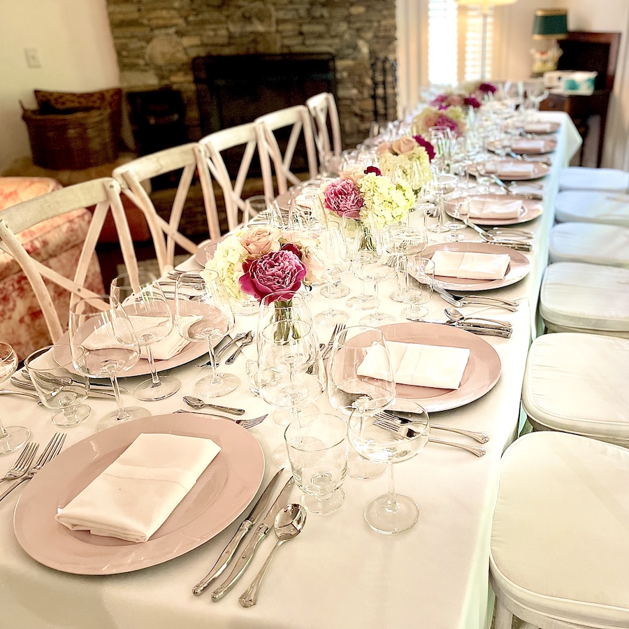 French Magnolia, Wedding Reception Dinner